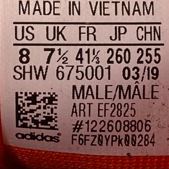 NEW Tresc Run core black solar red running shoes - Picture 9 of 10